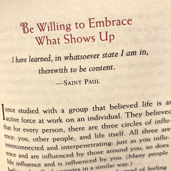 Attitudes Of Gratitude Hardcover Book Self-Help Inspirational Give & Receive Joy - Picture 11 of 12